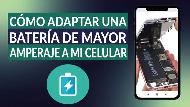 Video thumbnail for Cómo puedo poner o adaptar una BATERÍA de mayor amperaje o diferente a mi CELULAR ¿Es posible?