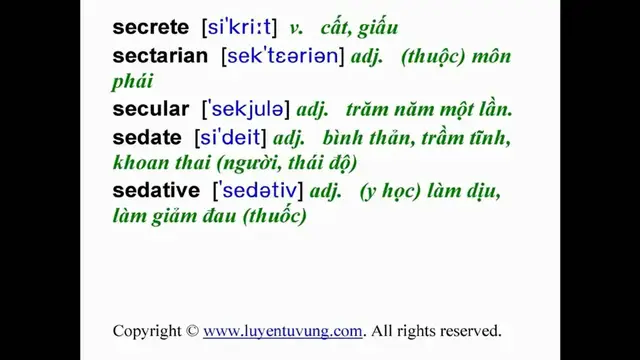 Video thumbnail for Essential Words for the GRE - Lesson 120