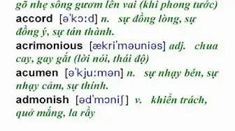 Video thumbnail for Essential TOEFL Words 01