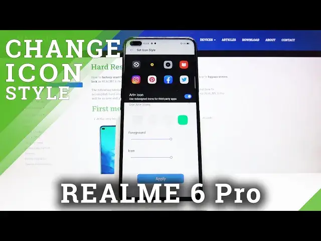 'Video thumbnail for How to Change Icon Style in REALME 6 Pro - Select Icon Look'