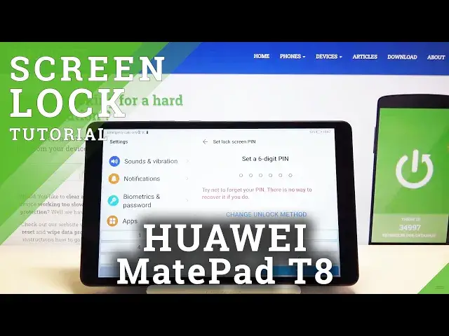 Video thumbnail for How to Change Lock Method in HUAWEI MatePad T8 – Screen Lock