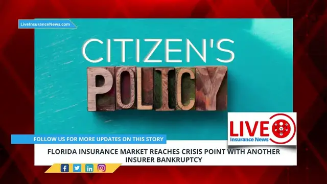 Video thumbnail for Florida insurance market reaches crisis point with another insurer bankruptcy