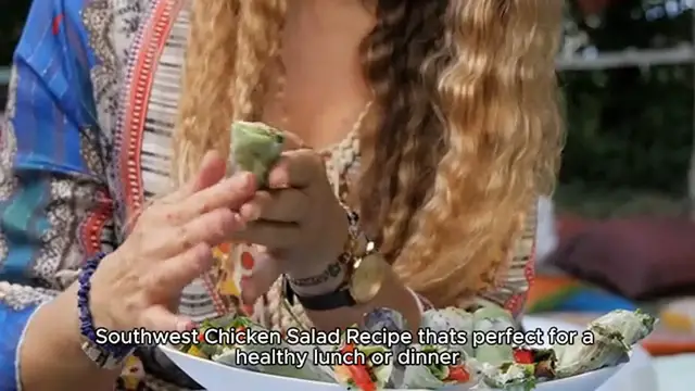 'Video thumbnail for Southwest Chicken Salad Recipe'