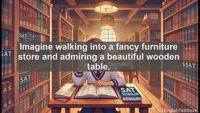 Video thumbnail for 5000 Must Know SAT Vocabulary - What is Veneer? More Than Just a Furniture Term