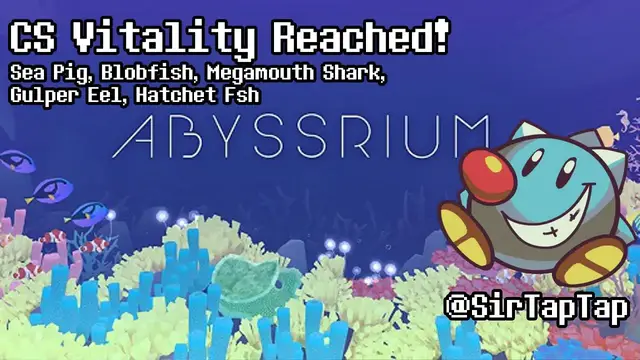 Video thumbnail for Tap Tap Fish - AbyssRium: I Reached CS Vitality!