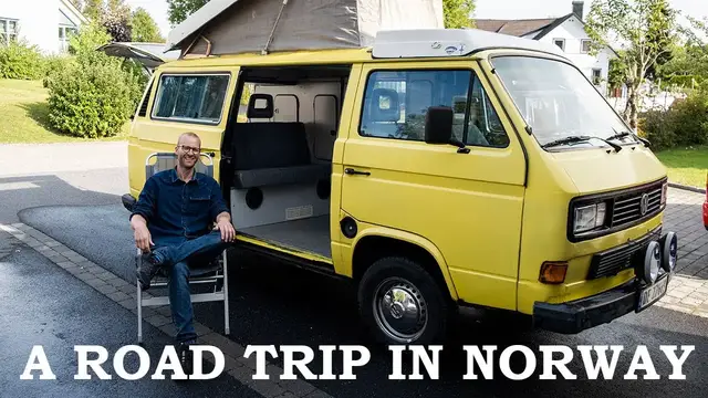 Video thumbnail for A Road trip in Norway with a Volkswagen T3 Camper Van - Part 1