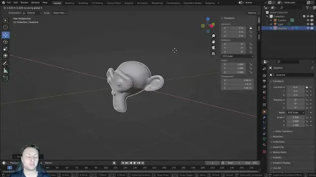 Video thumbnail for Blender Tutorial - Locking Your Transforms To Prevent Unintentional Editing