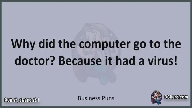 Video thumbnail for Business - Jokes, Puns, Wordplays, and Laughter