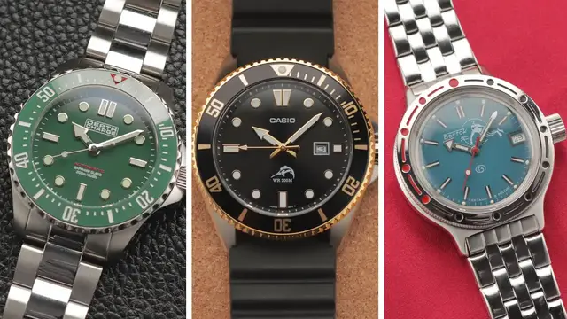 Video thumbnail for Top 10 Dive Watches Under £200 (+ INSANE New Finds!)