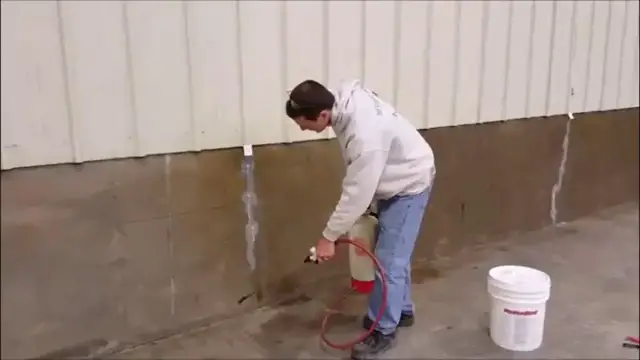 Video thumbnail for How to seal concrete walls with RadonSeal's Concrete Sealer