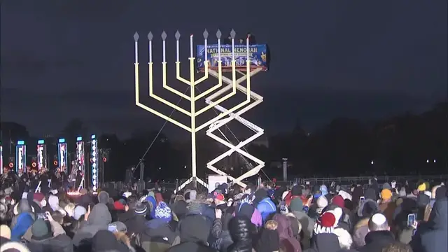 Video thumbnail for National Menorah Lighting