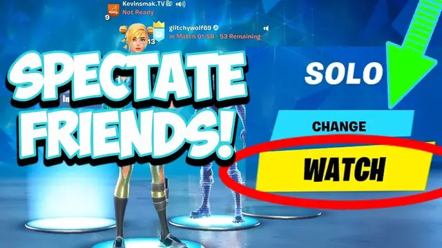 Video thumbnail for How to SPECTATE in FORTNITE From Lobby (All Platforms / Chapter 2)