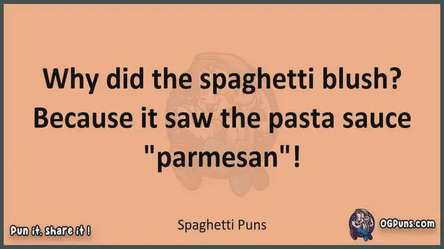 Video thumbnail for Spaghetti - Jokes, Puns, Wordplays, and Laughter