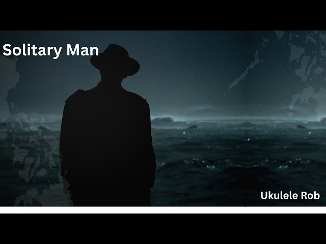 Video thumbnail for Solitary Man [Baritone Ukulele ] cords & lyrics in Description.