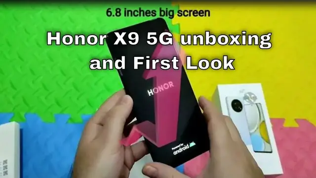 Video thumbnail for Honor X9 5G unboxing and First Look