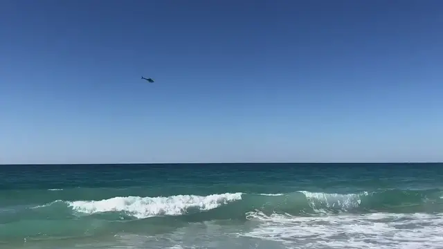 'Video thumbnail for Helicopter at Bunker Bay'