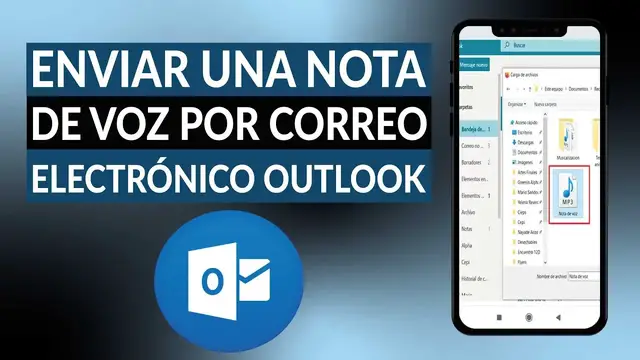 Video thumbnail for Cómo enviar una nota de voz por correo electrónico OUTLOOK - Enviando multimedia