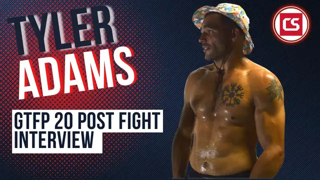 Video thumbnail for Tyler Adams: Golden Ticket Fight Promotions 20 Post-Fight Interview - Combat Sports UK