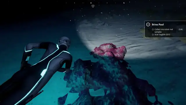 Video thumbnail for Beyond Blue - Giant squid encounter while exploring the midnight zone