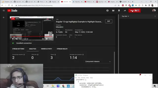 Video thumbnail for Angular 13 ngx-highlightjs Example to Highlight Source Code in Various Themes & Auto Detect in TS