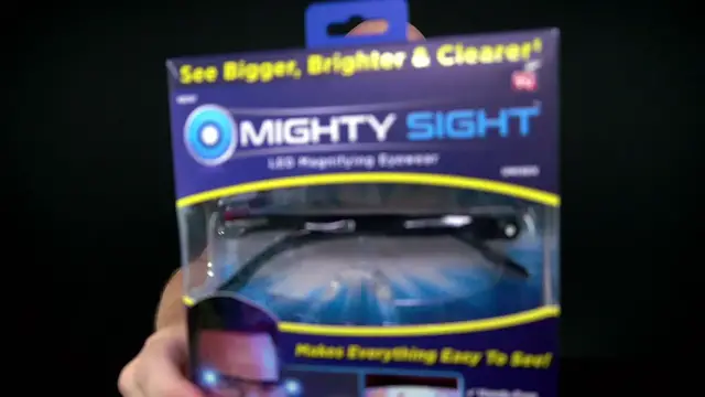 Video thumbnail for Read like Iron Man with these lighted reading glasses: Mighty Sight Review