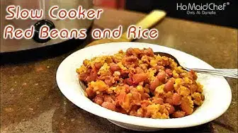 Video thumbnail for Slow Cooker Red Beans and Rice | Dining In With Danielle