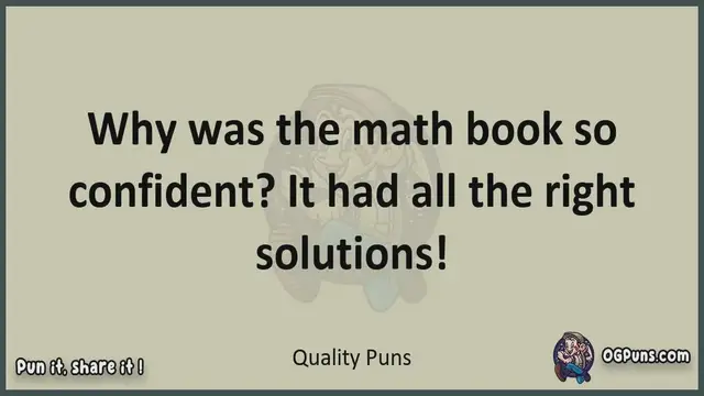 Video thumbnail for Quality - Jokes, Puns, Wordplays, and Laughter