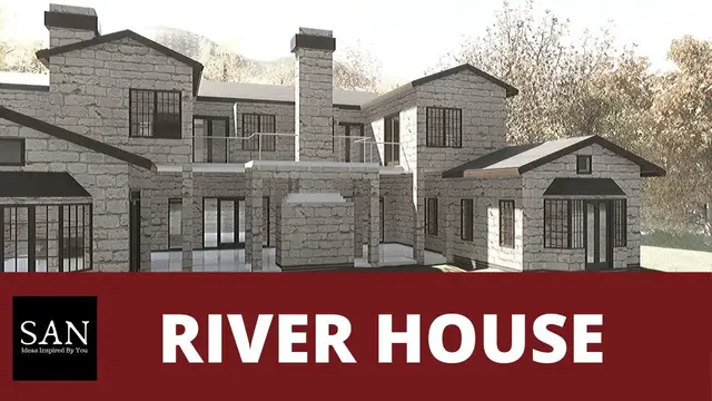 'Video thumbnail for Speed Render B5 2 story building, Twinmotion 2020 and Archicad plus, free download of floor plan-5'