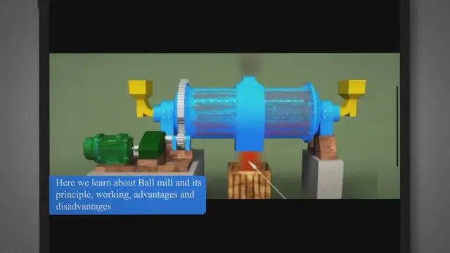 Video thumbnail for Ball mill and its principle, working, advantages and disadvantages