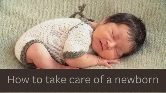 'Video thumbnail for How to care for a newborn baby'