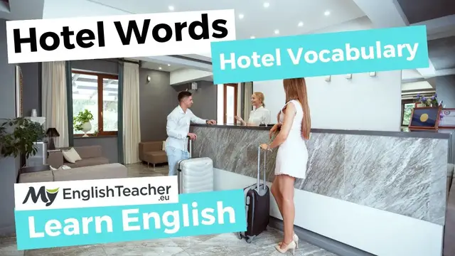 Video thumbnail for Hotel Words 🏨Hotel Vocabulary 🏩FREE English Lesson