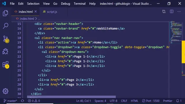 Video thumbnail for Bootstrap 4 Navbars Crash Course