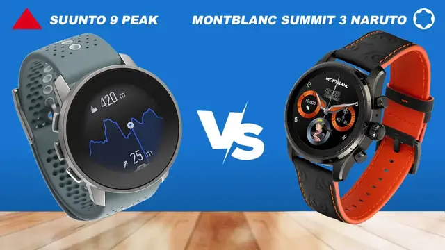 Video thumbnail for Montblanc Summit 3 Smartwatch vs Naruto vs Suunto 9 Peak (Comparison)