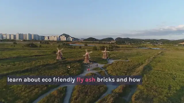 'Video thumbnail for Eco Friendly Fly Ash Bricks'