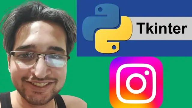 Video thumbnail for Python Tkinter Instagram API Project to Fetch Profile of User by Username GUI Desktop App