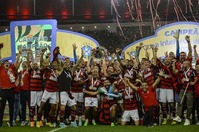 'Video thumbnail for Flamengo x Corinthians - Melhores momentos Flamengo Campeão da Copa do Brasil 2022'