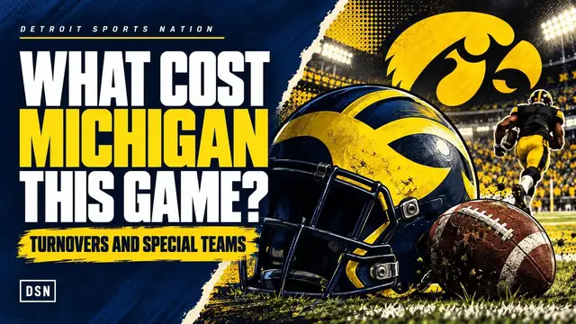 Video thumbnail for Michigan’s loss to Iowa came down to turnovers and special teams