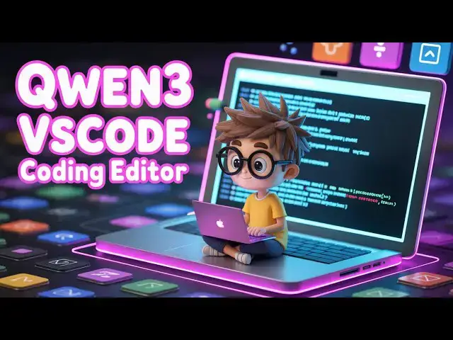 Video thumbnail for This China's Qwen3 Mini VSCode Coding Editor Generates Unlimited Free Coding Apps & Games From Text