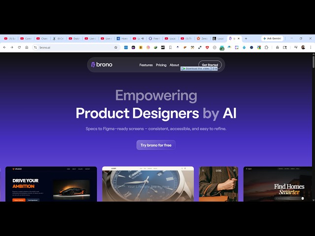 Video thumbnail for This Brono.ai AI Coding IDE is INSANE Builds Full Stack Apps UI & Designs From Prompts For FREE