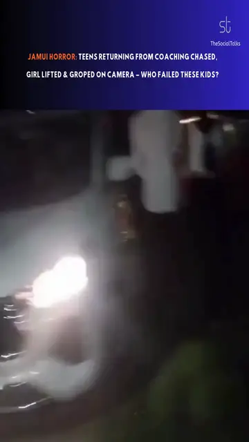 Video thumbnail for Jamui Horror: Teens Returning from Coaching Chased, Girl Lifted & Groped on Camera – Who Failed These Kids?