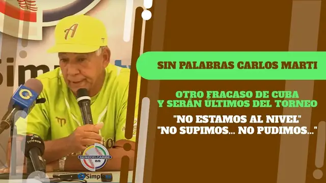 'Video thumbnail for PAPELAZO: Manager cubano CONFESÓ verdadero nivel del equipo ante NUEVO FRACASO en Serie del Caribe'
