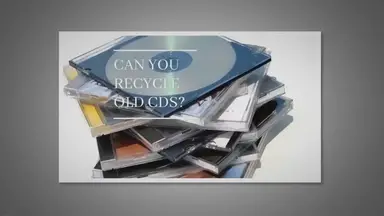 'Video thumbnail for Can You Recycle Old CDs?'