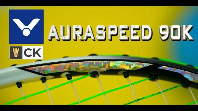 Video thumbnail for Victor Auraspeed 90K Review Anders Antonsen's badminton racket