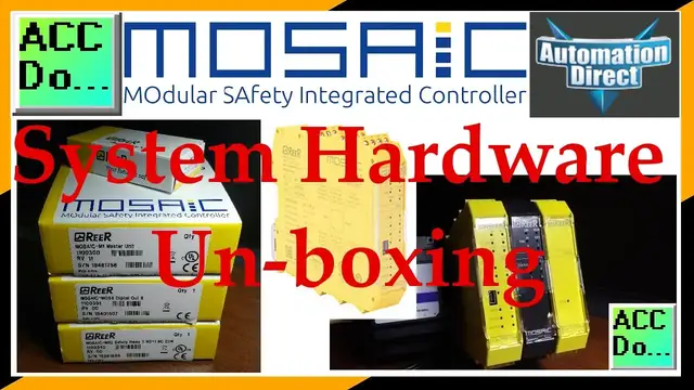Video thumbnail for MOSAIC Safety Controller System Hardware Un-boxing