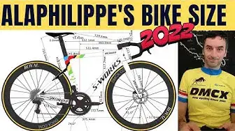 Video thumbnail for Julian Alaphilippe Bike Size 2022