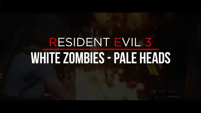 'Video thumbnail for Resident Evil 3 - White Zombie (Pale Head) Best way to kill them'