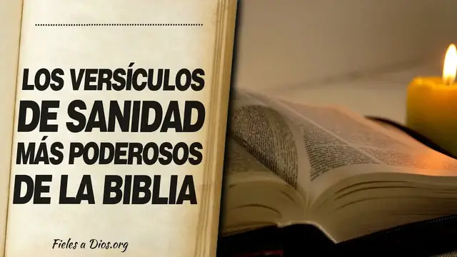 Video thumbnail for 🙏 Los versículos de Sanidad MÁS PODEROSOS DE LA BIBLIA 📖