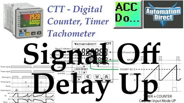 Video thumbnail for CTT Signal Off Delay Up - Counter Timer Modes