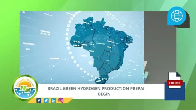 Video thumbnail for Brazil green hydrogen production preparations begin