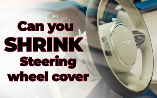 'Video thumbnail for Shrinking a Steering Wheel Cover: Can it be done?'